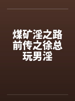 煤矿淫之路前传之徐总玩男淫