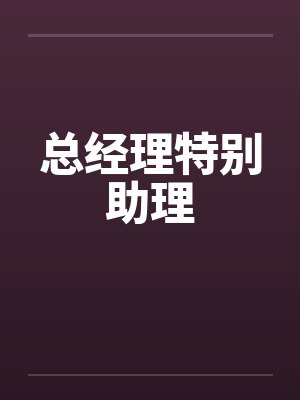 总经理特别助理