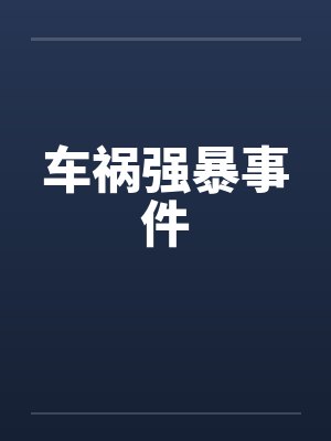 车祸强暴事件by佚名