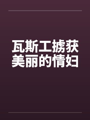 瓦斯工掳获美丽的情妇