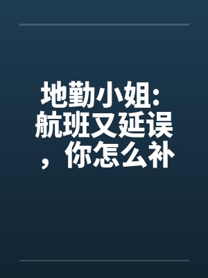 地勤小姐: 航班又延误，你怎么补偿我by佚名