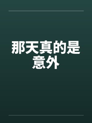 那天真的是意外