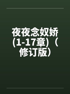 夜夜念奴娇(1-17章)（修订版）