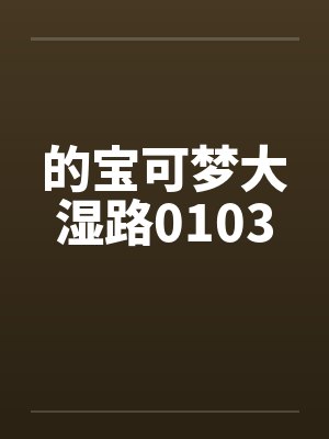 的宝可梦大湿路0103