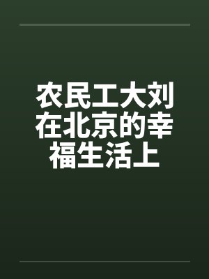 农民工大刘在北京的幸福生活上by佚名