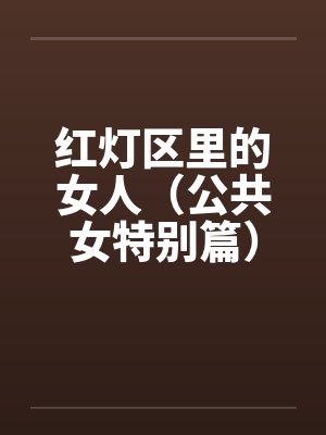 红灯区里的女人(公共女特别篇)(下)笔趣阁无弹窗
