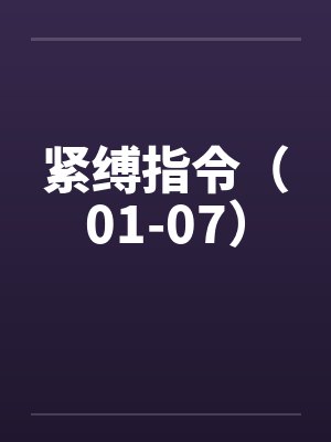 紧缚指令（01-07）by佚名