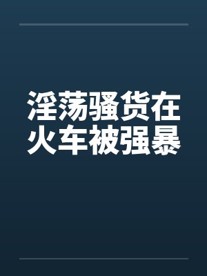 淫荡骚货在火车被强暴