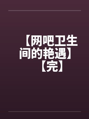 【网吧卫生间的艳遇】【完】