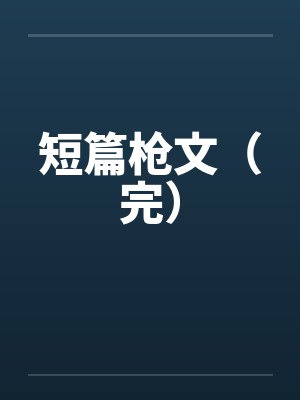 短篇枪文（完）by佚名