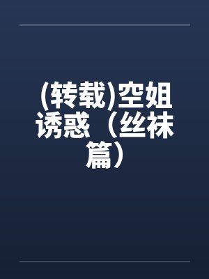 (转载)空姐诱惑（丝袜篇）by佚名